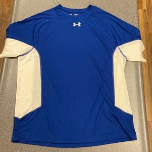 Mens med Underarmour t-shirt